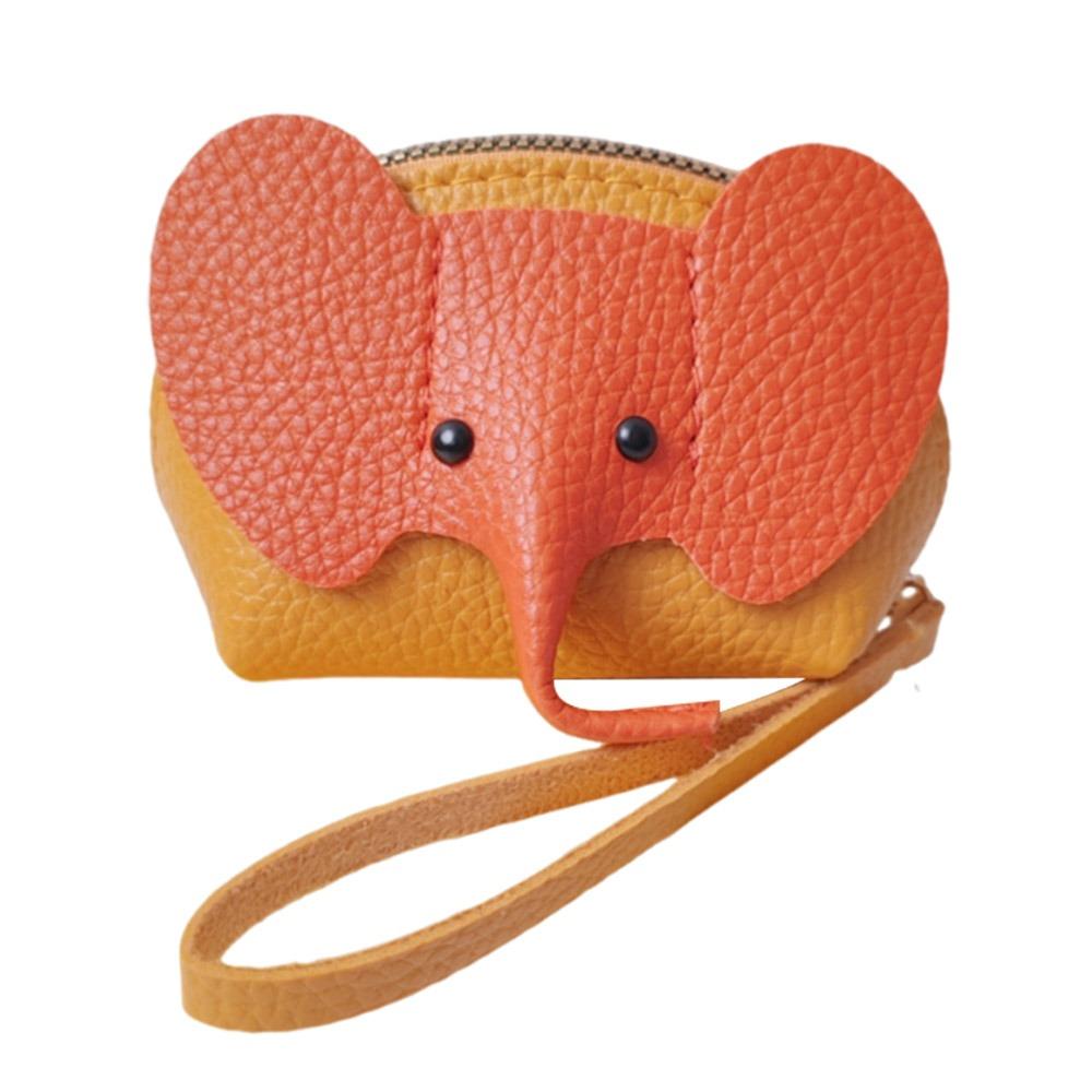 PU Leather Elephant Bag Multifunctional Creative Design Card Bag Mini Size Zipper Closure Key Wallet Lipstick Storage оранжевый
PU Leather Elephant Bag Multifunctional Creative Design Card Bag Mini Size Zipper Closure Key Wallet Lipstick Storage оранжевый