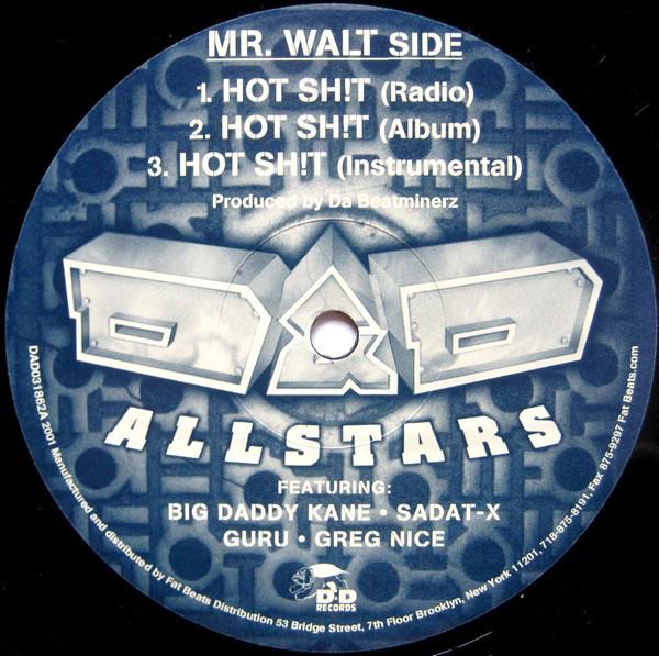 12inch Record DD ALLSTARS Hot Shit DAD031862PROMO DD Records 2001 US Rap HipHopRB Used
12inch Record DD ALLSTARS Hot Shit DAD031862PROMO DD Records 2001 US Rap HipHopRB Used