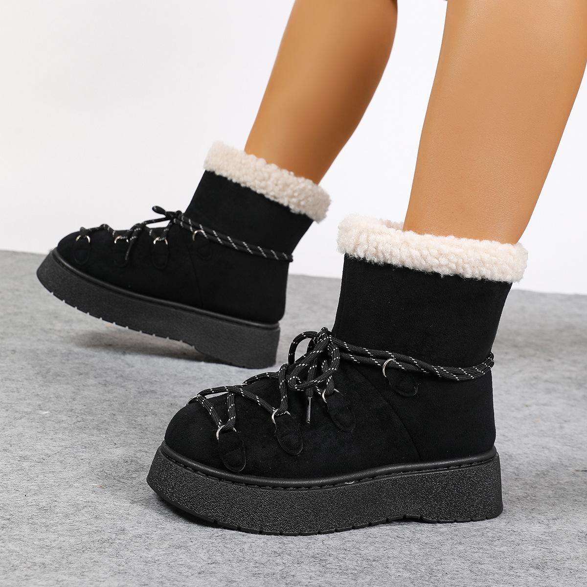 2025 autumn new foreign trade Xiaoxiangfeng muffin thick-soled snow boots women s Korean version round head sleeve warm women s boots 42 чорний
2025 autumn new foreign trade Xiaoxiangfeng muffin thick-soled snow boots women s Korean version round head sleeve warm women s boots 42 чорний