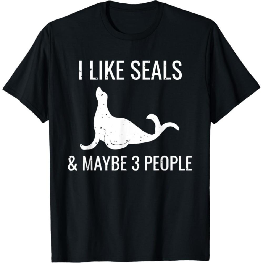I Like Seals & Maybe 3 People Funny Introvert Sea Lion Seals T-Shirt XXXXXL
I Like Seals & Maybe 3 People Funny Introvert Sea Lion Seals T-Shirt XXXXXL