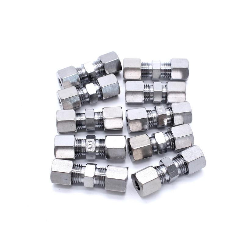 10pcs Connector 3/16 OD Hydraulic Brake Lines Pipe For Universal Brake Line Union Fittings Straight Reducer Compression Kits
10pcs Connector 3/16 OD Hydraulic Brake Lines Pipe For Universal Brake Line Union Fittings Straight Reducer Compression Kits