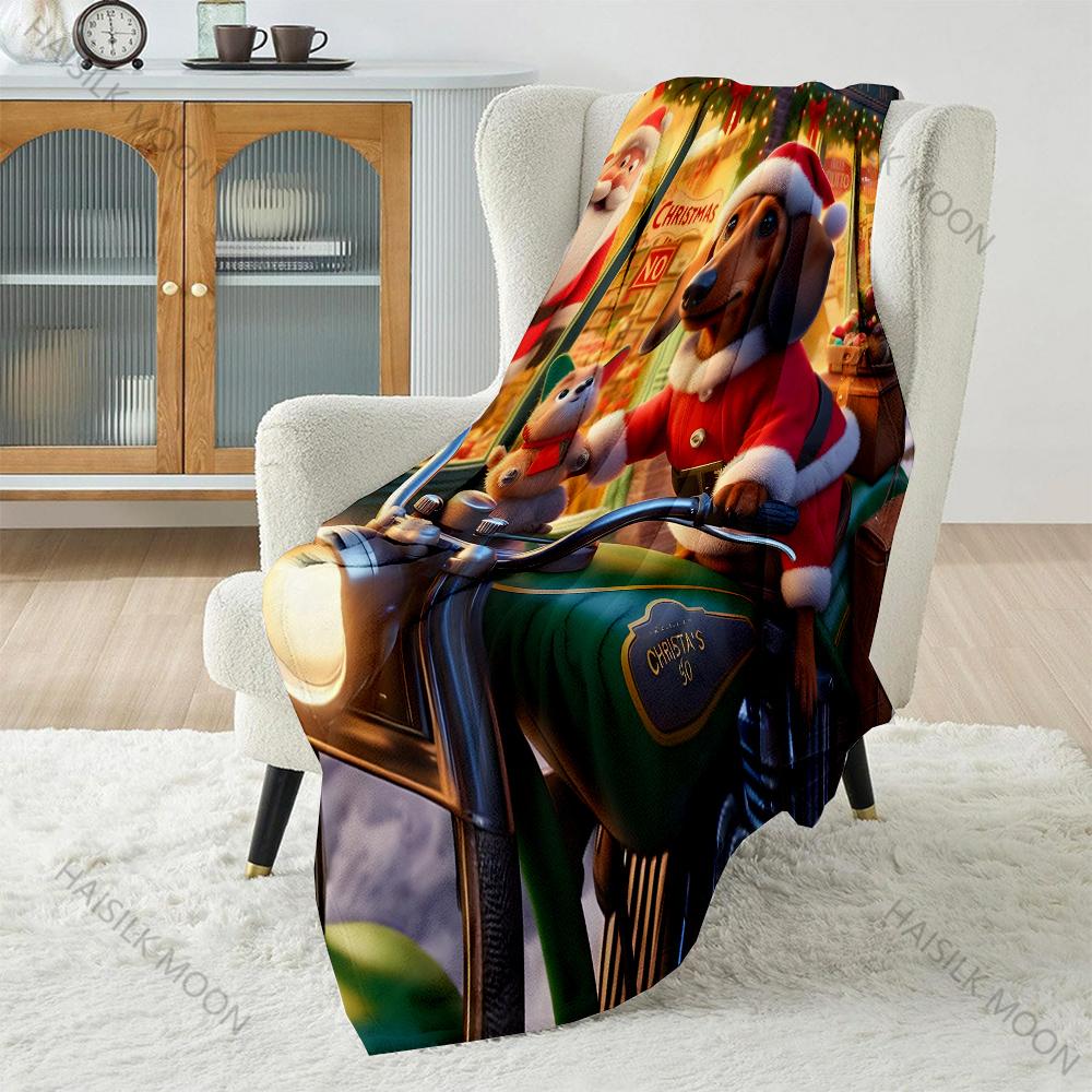 Christmasthemed Festive Motorcycle Design Blanket Flannel Material Soft Warm for All Seasons Home Outdoor Camping Picnics RV 75x100cm
Christmasthemed Festive Motorcycle Design Blanket Flannel Material Soft Warm for All Seasons Home Outdoor Camping Picnics RV 75x100cm
