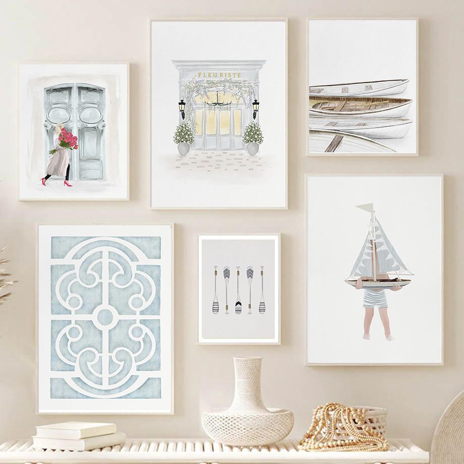 Ocean Boat Flower Girl Paddle Door Minimalist Wall Art Canvas Painting Nordic Posters And Prints Wall Pictures Kids Room Decor 20x30cm no frame
Ocean Boat Flower Girl Paddle Door Minimalist Wall Art Canvas Painting Nordic Posters And Prints Wall Pictures Kids Room Decor 20x30cm no frame
