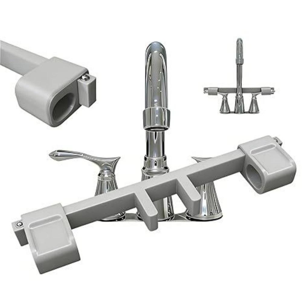 Double-Handle Universal Faucet Handle Lock Cat Proof Design Faucet Lock Child and Pet Safety
Double-Handle Universal Faucet Handle Lock Cat Proof Design Faucet Lock Child and Pet Safety