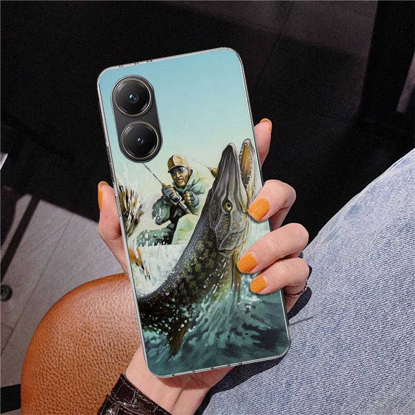 Carp Fish Fishing Rod Hook Phnoe Case for Xiaomi Poco X5 X6 X7 Pro X4 Gt F7 Ultra M8 M7 Redmi 15C 15 13C 13 12C 12 Unique Cover Redmi 10
Carp Fish Fishing Rod Hook Phnoe Case for Xiaomi Poco X5 X6 X7 Pro X4 Gt F7 Ultra M8 M7 Redmi 15C 15 13C 13 12C 12 Unique Cover Redmi 10