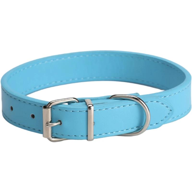 Soft Adjustable PU Leather Dog Collar For Small Medium Large Dogs And Cats Colorful Cute Puppy Kitten Necklace Strap Pet 1.0X25cm небо синє кольору
Soft Adjustable PU Leather Dog Collar For Small Medium Large Dogs And Cats Colorful Cute Puppy Kitten Necklace Strap Pet 1.0X25cm небо синє кольору