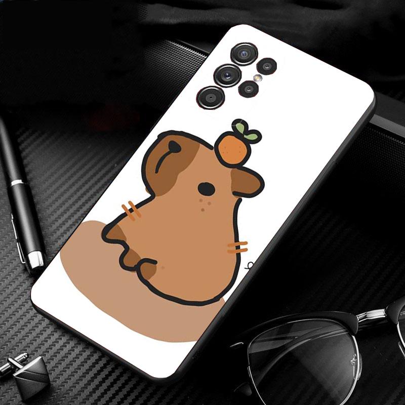 Чохол для телефону Cute Capybara для Samsung A52S A21S A33 A23 A13 A14 A32 A52 A53 A54 A51 A71 A15 A23 5G
Чохол для телефону Cute Capybara для Samsung A52S A21S A33 A23 A13 A14 A32 A52 A53 A54 A51 A71 A15 A23 5G
