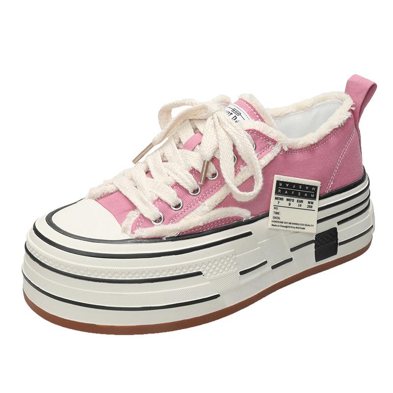 Spring thick-soled heightening muffin board shoes for women s spring and autumn new European products, small white shoes, casual muffin tide 40 розовый
Spring thick-soled heightening muffin board shoes for women s spring and autumn new European products, small white shoes, casual muffin tide 40 розовый