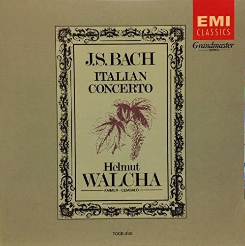 CD BACH Bach Italian Concerto Valha Helmu TOCE3121 EMI Japan ObiClassical Used
CD BACH Bach Italian Concerto Valha Helmu TOCE3121 EMI Japan ObiClassical Used