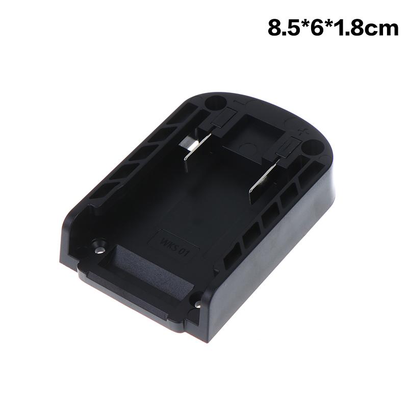 Universal Diy Battery Case Adapter Connector 18V Lithium Battery Converter Base Electric Power Tools Accessories A8
Universal Diy Battery Case Adapter Connector 18V Lithium Battery Converter Base Electric Power Tools Accessories A8
