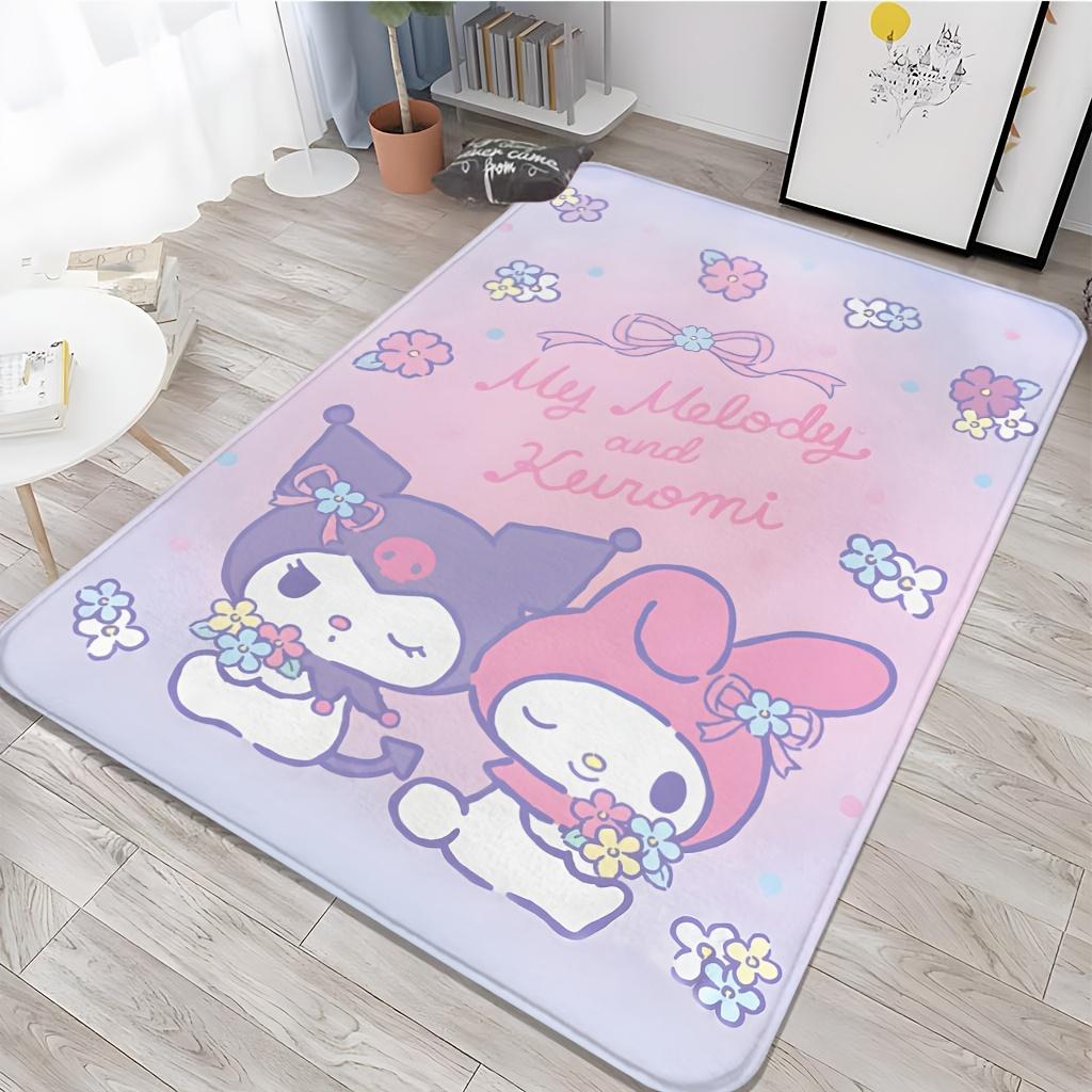 Sanrio Hello Kitty & Kuromi Plush Soft Oversized Mat - Cute Cartoon Washable Runner, Suitable for Living Room, Bedroom, Entrance 60x90cm (23x35inch)
Sanrio Hello Kitty & Kuromi Plush Soft Oversized Mat - Cute Cartoon Washable Runner, Suitable for Living Room, Bedroom, Entrance 60x90cm (23x35inch)