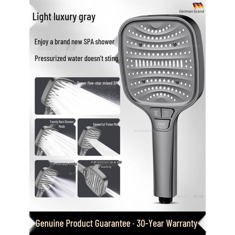 Super Strong Pressurized Shower Head Set for Bathroom
Super Strong Pressurized Shower Head Set for Bathroom