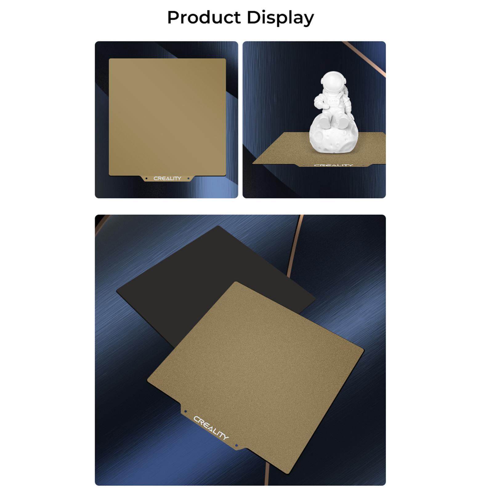 PEI Sheet Print Bed + Magnetic Sticker Flexible Removable Spring Steel Build with Adhesive Backing 235x235mm for Ender-3CelsiusEn
PEI Sheet Print Bed + Magnetic Sticker Flexible Removable Spring Steel Build with Adhesive Backing 235x235mm for Ender-3CelsiusEn