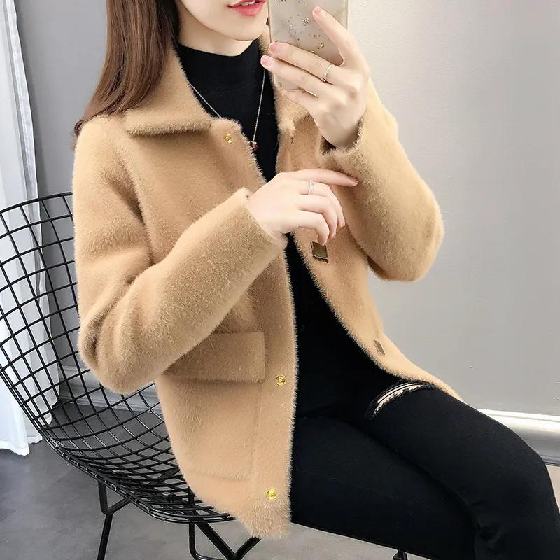 Women s Autumn and Winter Temperament Simple Short Jacket Loose Knit Cardigan Sweater for Women 2XL
Women s Autumn and Winter Temperament Simple Short Jacket Loose Knit Cardigan Sweater for Women 2XL