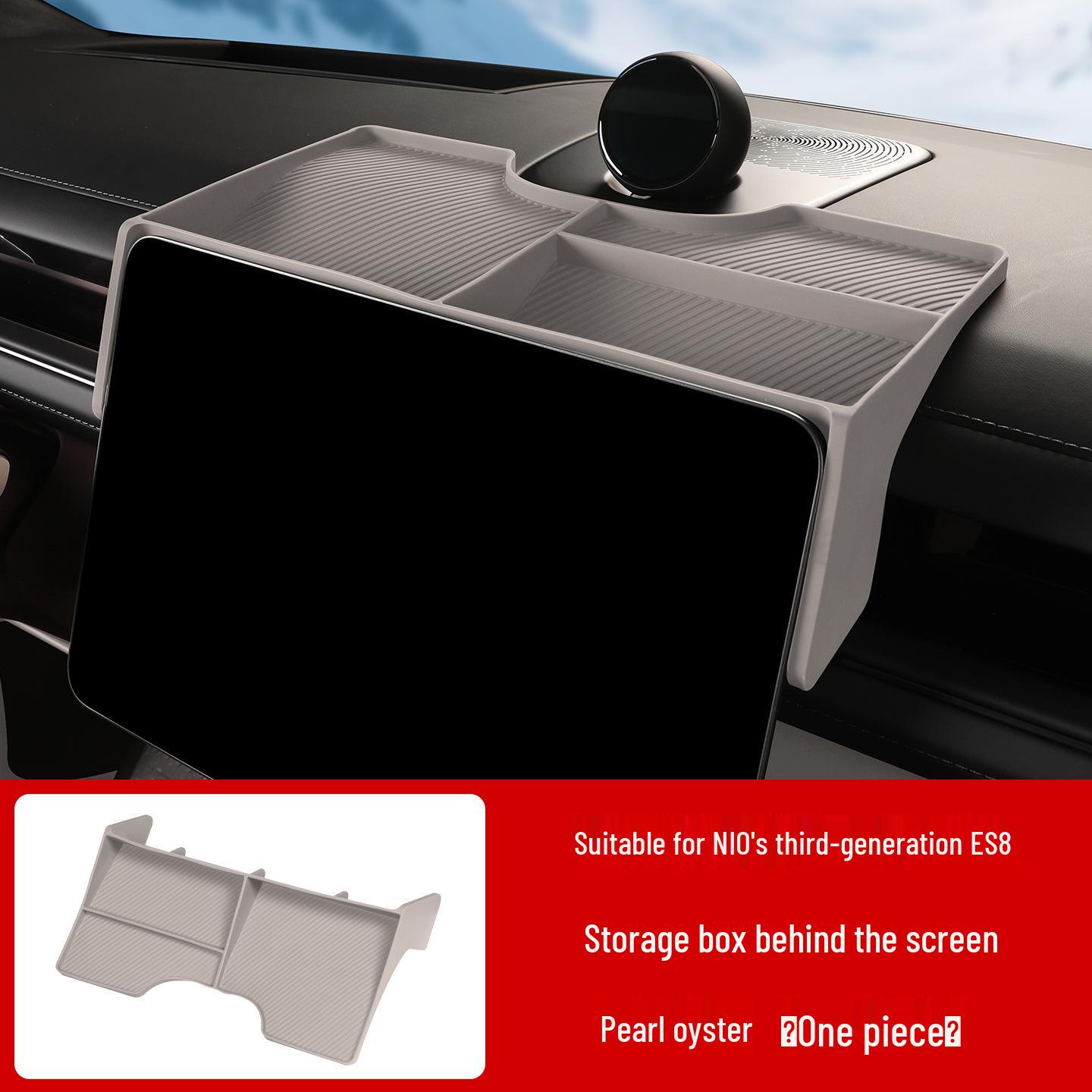 NIO ES8 Silicone Screen Eye Box Mat: Multi-functional Interior Storage Accessory
NIO ES8 Silicone Screen Eye Box Mat: Multi-functional Interior Storage Accessory