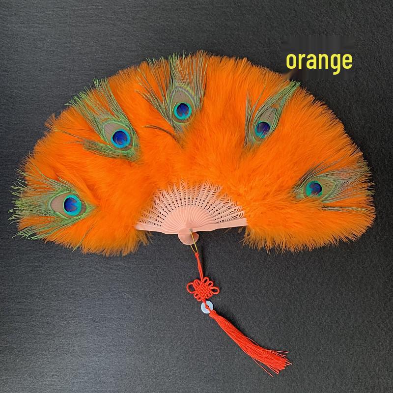 Peacock Feather Fan: Live Stream Cheongsam Fashion Show Accessory
Peacock Feather Fan: Live Stream Cheongsam Fashion Show Accessory