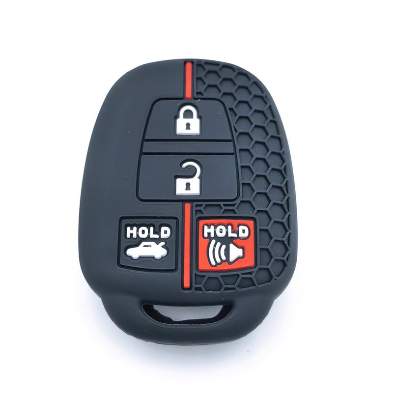 4 Button Silicone Car Key Case Cover Fob Bag For Toyota Prius Rav4 Camry Corolla 2014 Shell Protector Accessories
4 Button Silicone Car Key Case Cover Fob Bag For Toyota Prius Rav4 Camry Corolla 2014 Shell Protector Accessories
