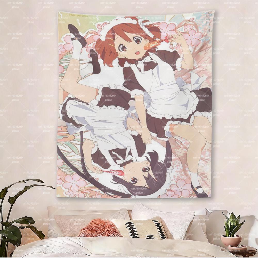 KOn Maid Anime Tapestry Yui Hirasawa Azusa Nakano Wall Hanging Cherry Blossom Kawaii Decor for Bedroom Dorm Photo Backdro 74x94cm(29x37in)
KOn Maid Anime Tapestry Yui Hirasawa Azusa Nakano Wall Hanging Cherry Blossom Kawaii Decor for Bedroom Dorm Photo Backdro 74x94cm(29x37in)