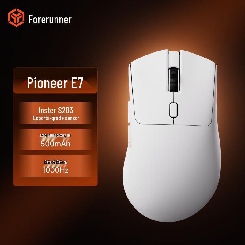 E7 Tri-Mode Ergonomic Gaming & Office Mouse
E7 Tri-Mode Ergonomic Gaming & Office Mouse
