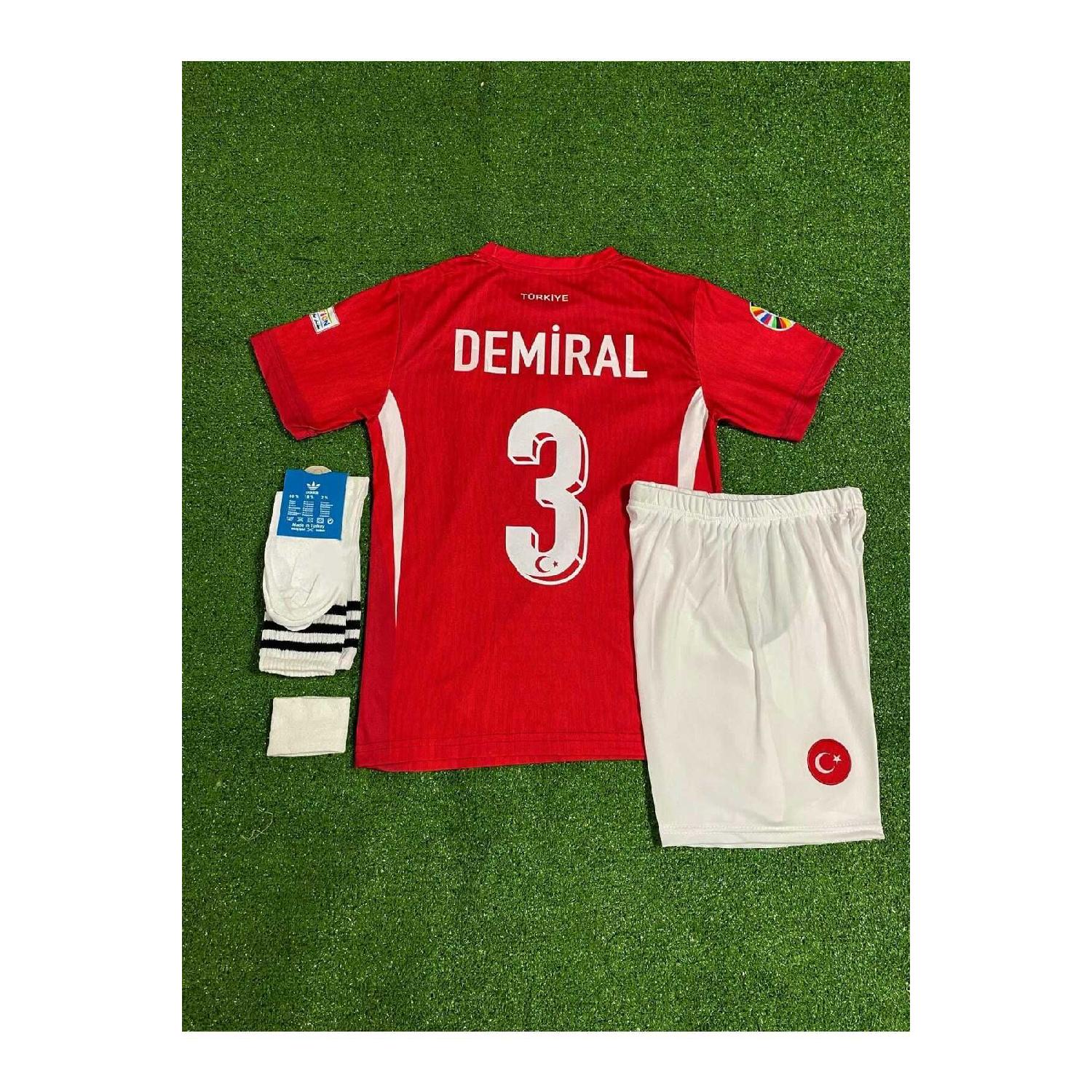 Комплект из 4 детских футболок Merih Demiral национальной сборной Trkiye Евро-2024 (отказ) 3-4 Yaş красный
Комплект из 4 детских футболок Merih Demiral национальной сборной Trkiye Евро-2024 (отказ) 3-4 Yaş красный