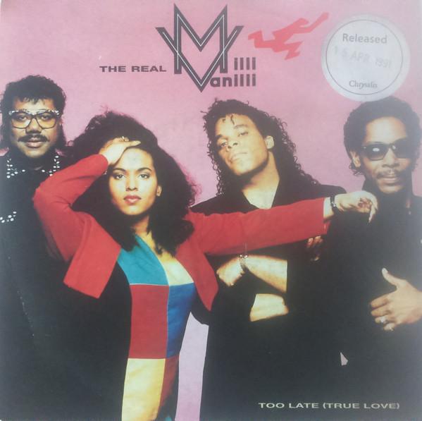 7inch Record REAL MILLI VANILLI - Too Late (True Love) CHSDJ3686PROMO Chrysalis 1991 UK Rap & Hip-Hop/R&B Used
7inch Record REAL MILLI VANILLI - Too Late (True Love) CHSDJ3686PROMO Chrysalis 1991 UK Rap & Hip-Hop/R&B Used