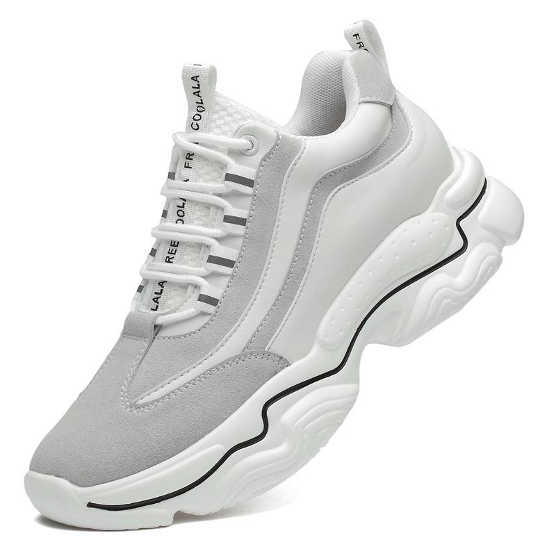 Dad men s shoes fashion invisible inner heightening shoes cowhide inner mesh platform sneakers 38
Dad men s shoes fashion invisible inner heightening shoes cowhide inner mesh platform sneakers 38