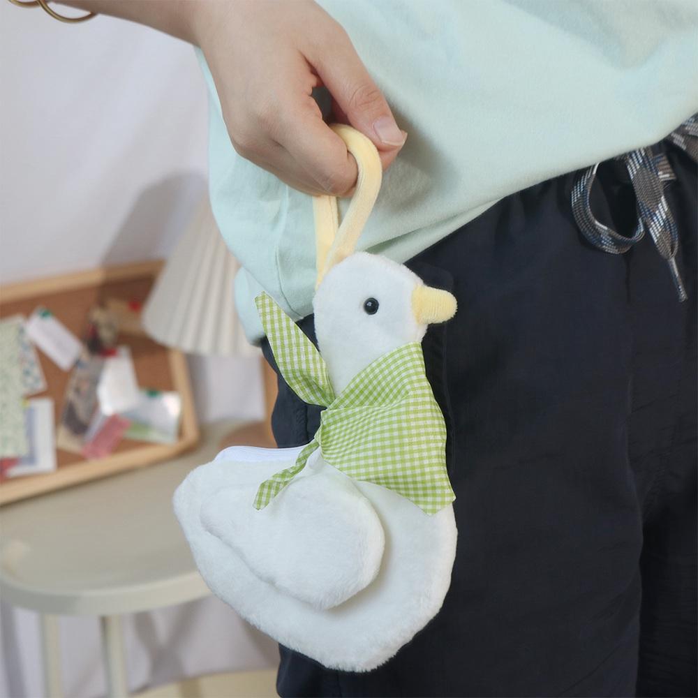 Animal Plush Duck Coin Purse Zipper Cartoon Wrist Bag Portable Animal Handbag Female/Children білий
Animal Plush Duck Coin Purse Zipper Cartoon Wrist Bag Portable Animal Handbag Female/Children білий