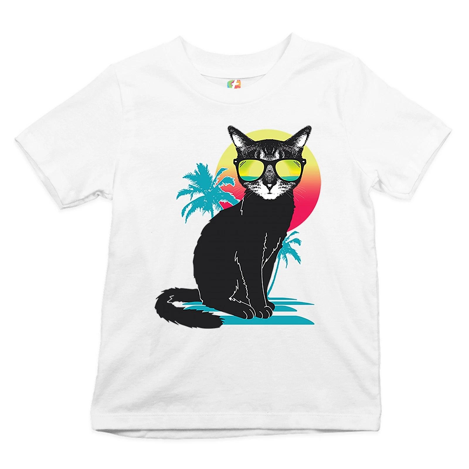 Cool Summer Cat Youth kids boys T-Shirt Neon Kitty on a Beach Animal Lovers Kids 130
Cool Summer Cat Youth kids boys T-Shirt Neon Kitty on a Beach Animal Lovers Kids 130