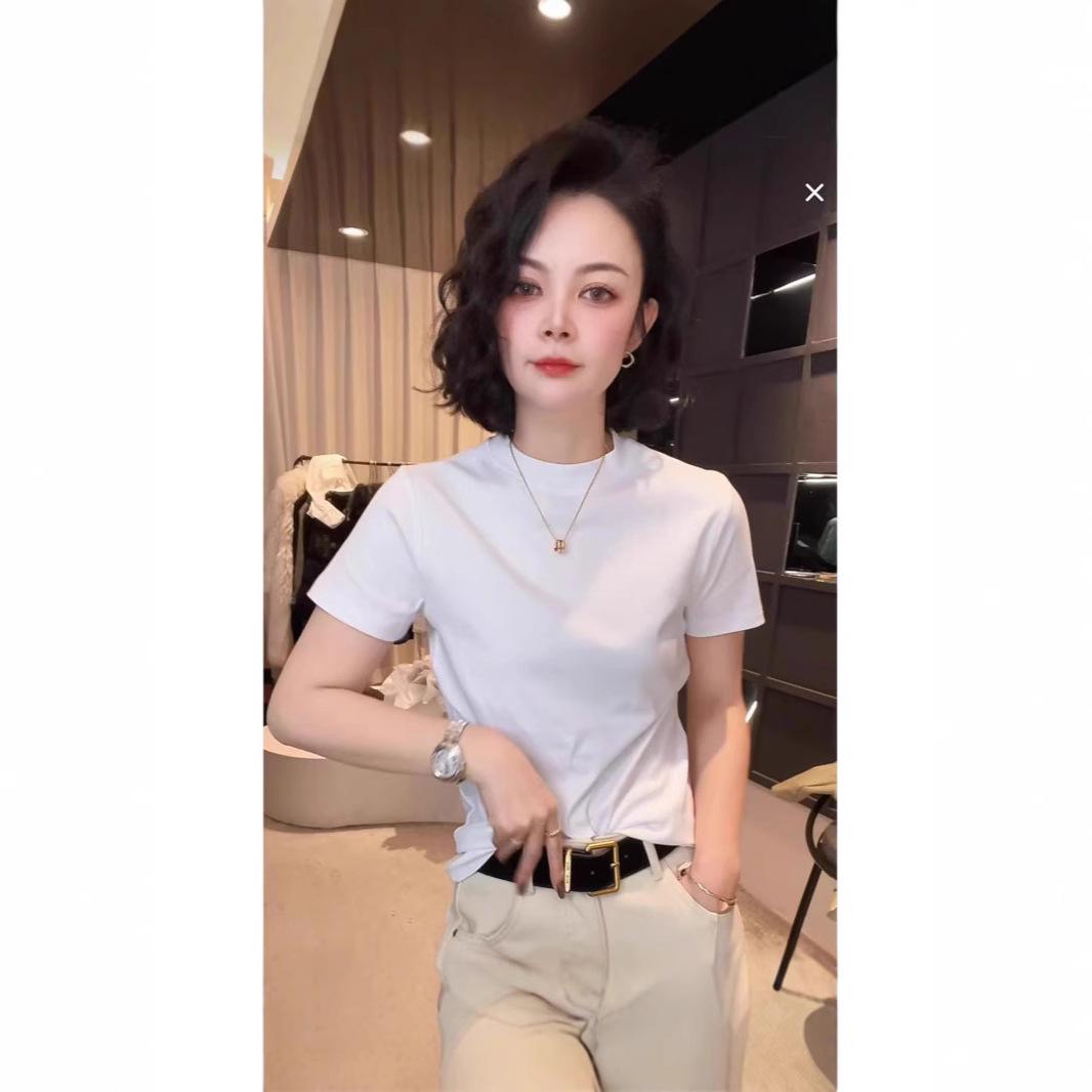 Women s Slim Fit White Short-Sleeve Half-High Collar T-Shirt - 2025 Early Spring Collection XL кавовий
Women s Slim Fit White Short-Sleeve Half-High Collar T-Shirt - 2025 Early Spring Collection XL кавовий