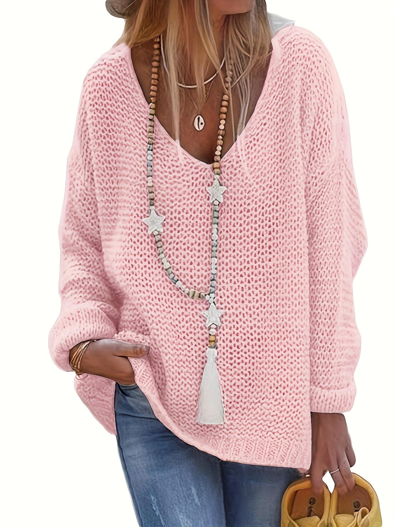 Rose Beauty A Plus Size Solid V Neck Sweater, Casual Long Sleeve Sweater For Autumn & Winter, Women s Plus Size Clothing
Rose Beauty A Plus Size Solid V Neck Sweater, Casual Long Sleeve Sweater For Autumn & Winter, Women s Plus Size Clothing