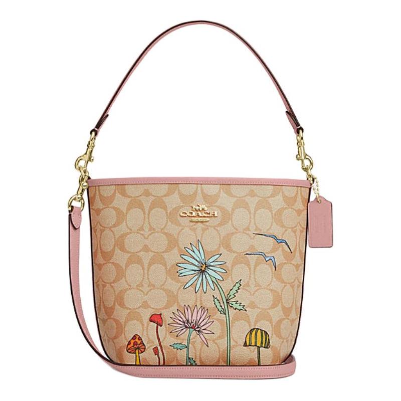 COACH shoulder bag OBSERVED BY US co-branded City Bucket 17 classic logo brand logo artificial leather and cow split leather bucket hand-held коричневий
COACH shoulder bag OBSERVED BY US co-branded City Bucket 17 classic logo brand logo artificial leather and cow split leather bucket hand-held коричневий