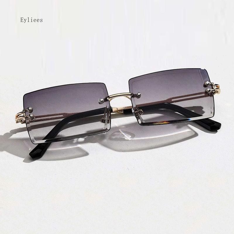Rimless Rectangle Sun Glasses for Stylish Women and Men in Fashionable Brown Shades glasses for men
Rimless Rectangle Sun Glasses for Stylish Women and Men in Fashionable Brown Shades glasses for men