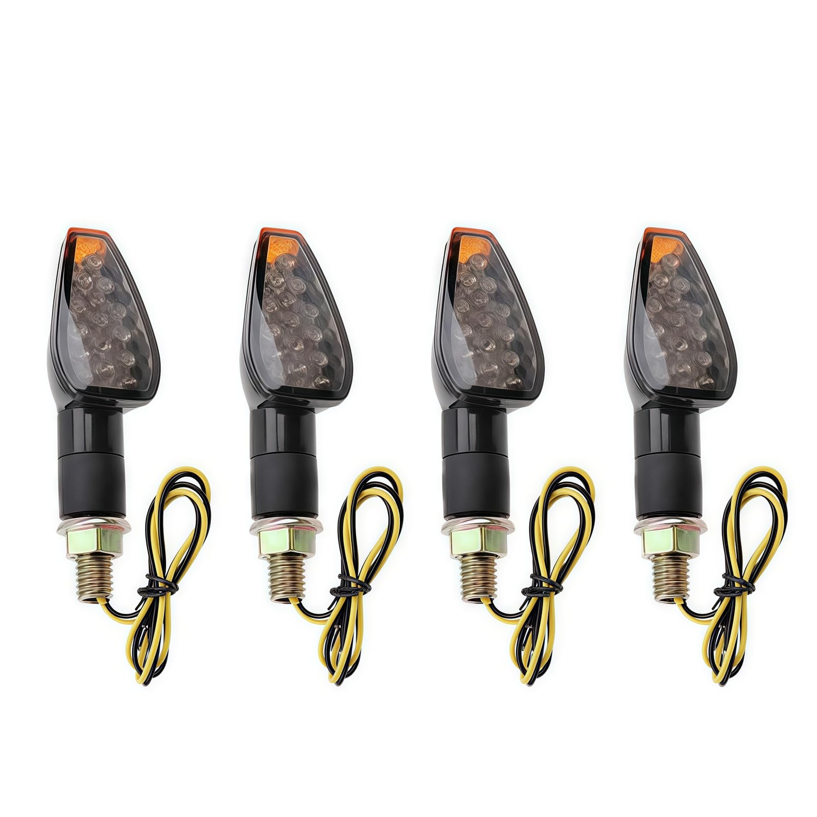 ELIFEPARTS Комплект из 4 светодиодных указателей поворота для мотоцикла 12 В, универсальный указатель поворота для мотоцикла, холодный янтарный фонарь, пылезащитный энергосберегающий индикатор
ELIFEPARTS Комплект из 4 светодиодных указателей поворота для мотоцикла 12 В, универсальный указатель поворота для мотоцикла, холодный янтарный фонарь, пылезащитный энергосберегающий индикатор