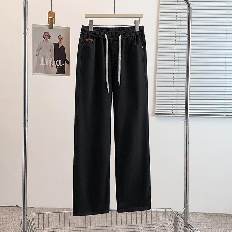 Early Spring High-Stretch Slimming High Waist Straight Leg Plus Size Jeans for Women 4XL (140-160 jin) чёрный
Early Spring High-Stretch Slimming High Waist Straight Leg Plus Size Jeans for Women 4XL (140-160 jin) чёрный
