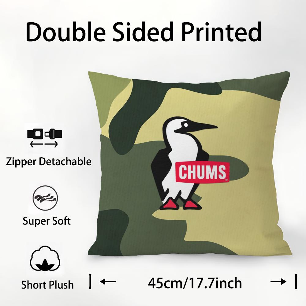 Fashion C-Chums-s Pillow Case Plush Fabric Soft Double Sided Print Sofa Cushion Cover Throw Pillow Covers 12x12Inch
Fashion C-Chums-s Pillow Case Plush Fabric Soft Double Sided Print Sofa Cushion Cover Throw Pillow Covers 12x12Inch