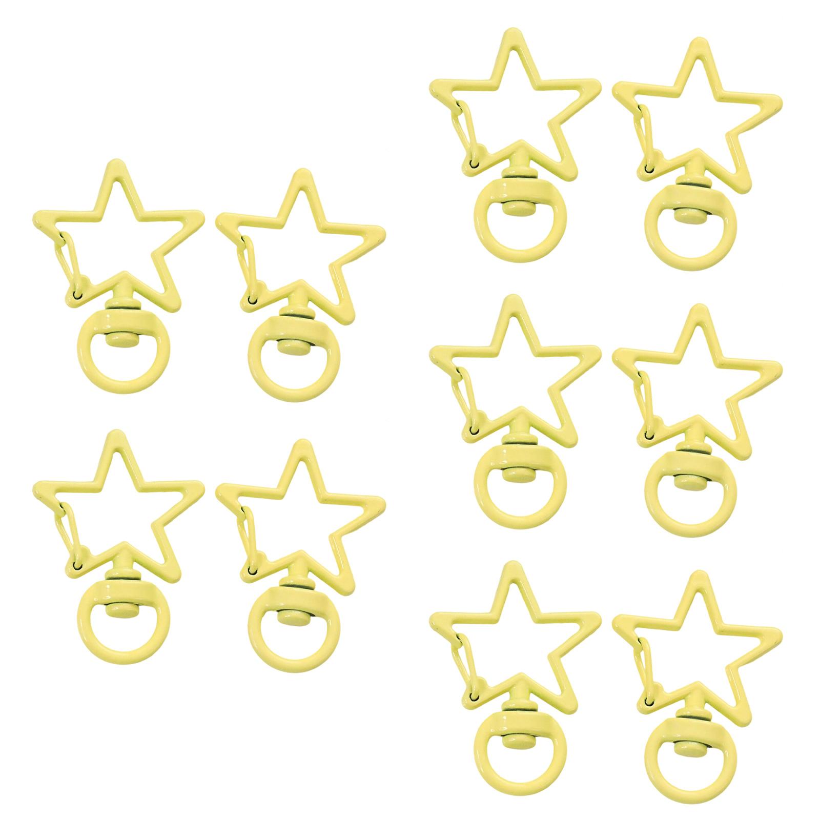 Assorted Strar Alloy Charm Crafting Essential Lightweight Lobster Clasp Star For Keychains And Accessories жёлтый
Assorted Strar Alloy Charm Crafting Essential Lightweight Lobster Clasp Star For Keychains And Accessories жёлтый