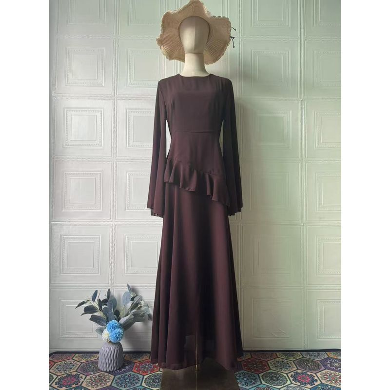 Модный стиль Новинка Стильный темперамент Платье с длинными рукавами Длинное платье Платье со шнуровкой с длинным рукавом Dark brown 2XL
Модный стиль Новинка Стильный темперамент Платье с длинными рукавами Длинное платье Платье со шнуровкой с длинным рукавом Dark brown 2XL