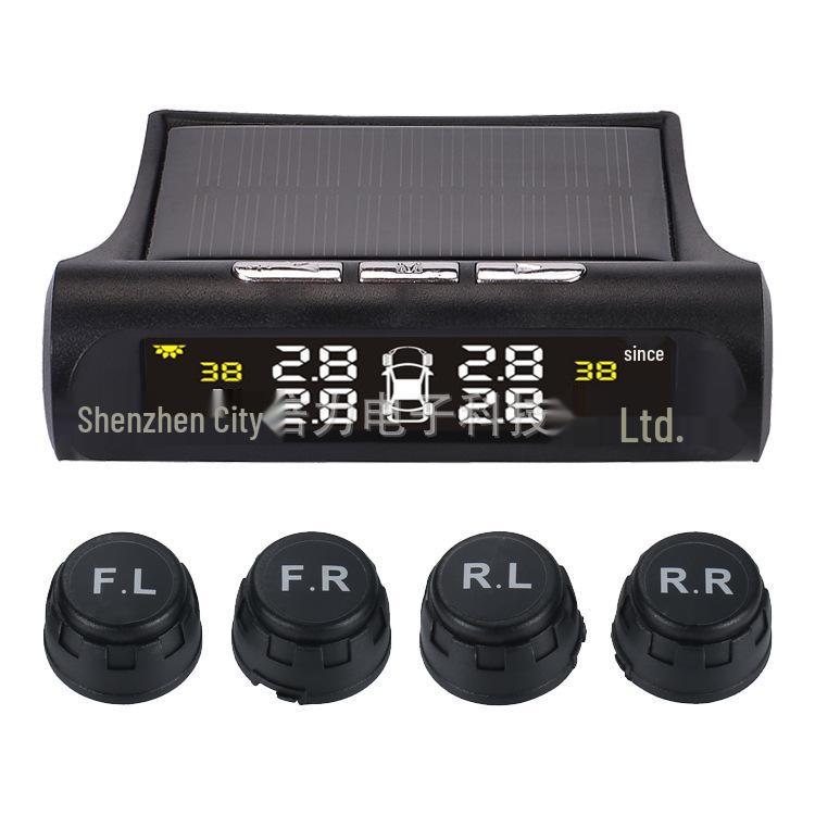 Solar-Powered Real-Time Tire Pressure Monitor for 4 Wheels
Solar-Powered Real-Time Tire Pressure Monitor for 4 Wheels