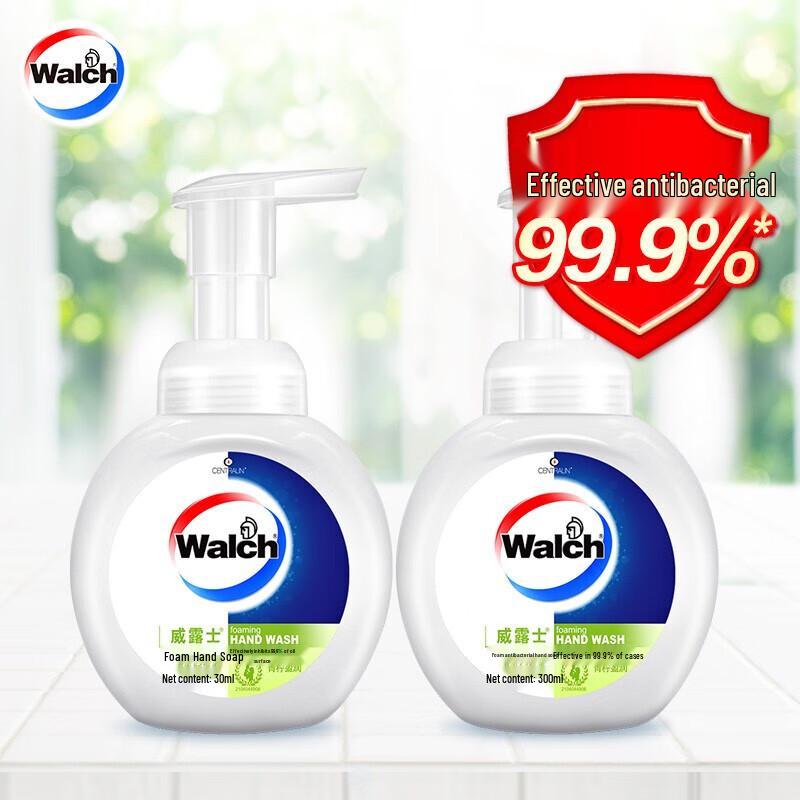 Walch Foaming Antibacterial Hand Wash
Walch Foaming Antibacterial Hand Wash
