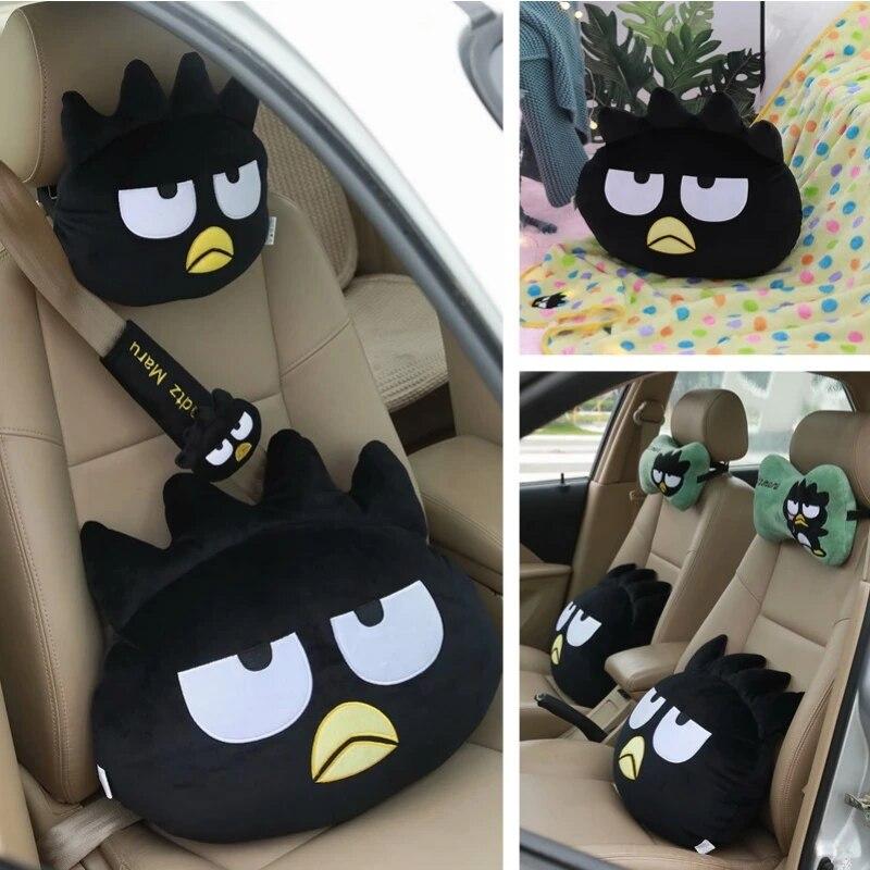 Sanrio Bad Badtz Maru плюшевая игрушка подголовник ремень безопасности для автомобиля подушка на спинку сиденья японский стиль плюшевые подарки на Рождество для девочки
Sanrio Bad Badtz Maru плюшевая игрушка подголовник ремень безопасности для автомобиля подушка на спинку сиденья японский стиль плюшевые подарки на Рождество для девочки