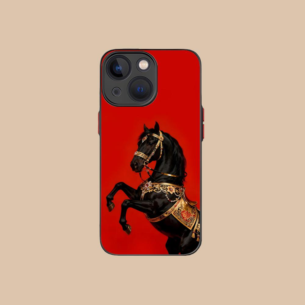Golden Horse Year Mobile Phone Case for iPhone 17 16 15 14 13 12 11 X XR XS 8 7 Air Pro Max Plus Mini Colorful Silicone Cover iPhone 7 Plus
Golden Horse Year Mobile Phone Case for iPhone 17 16 15 14 13 12 11 X XR XS 8 7 Air Pro Max Plus Mini Colorful Silicone Cover iPhone 7 Plus
