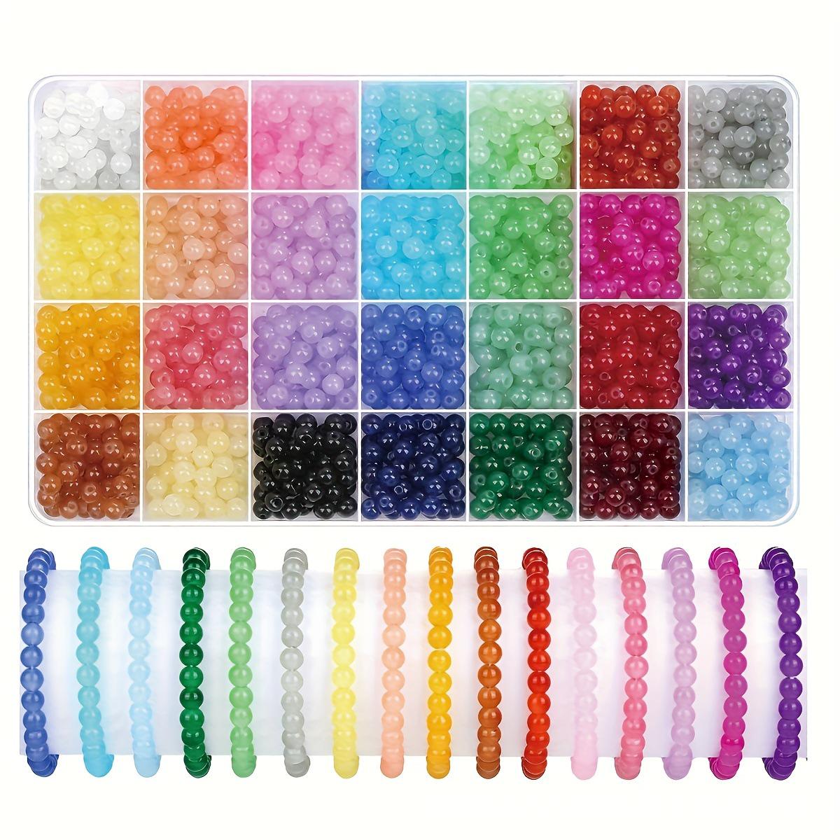 280/640pcs 28-grid 6mm 8mm Glass Jelly Imitation Jade Beads for Handmade Bracelets 28 grids
280/640pcs 28-grid 6mm 8mm Glass Jelly Imitation Jade Beads for Handmade Bracelets 28 grids