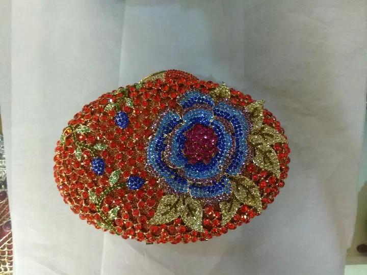 Boutique De FGG (in stock) Emerald Green Women Crystal Flower Evening Clutch Bags Party Cocktail Rhinestone Minaudiere Handbags Small
Boutique De FGG (in stock) Emerald Green Women Crystal Flower Evening Clutch Bags Party Cocktail Rhinestone Minaudiere Handbags Small