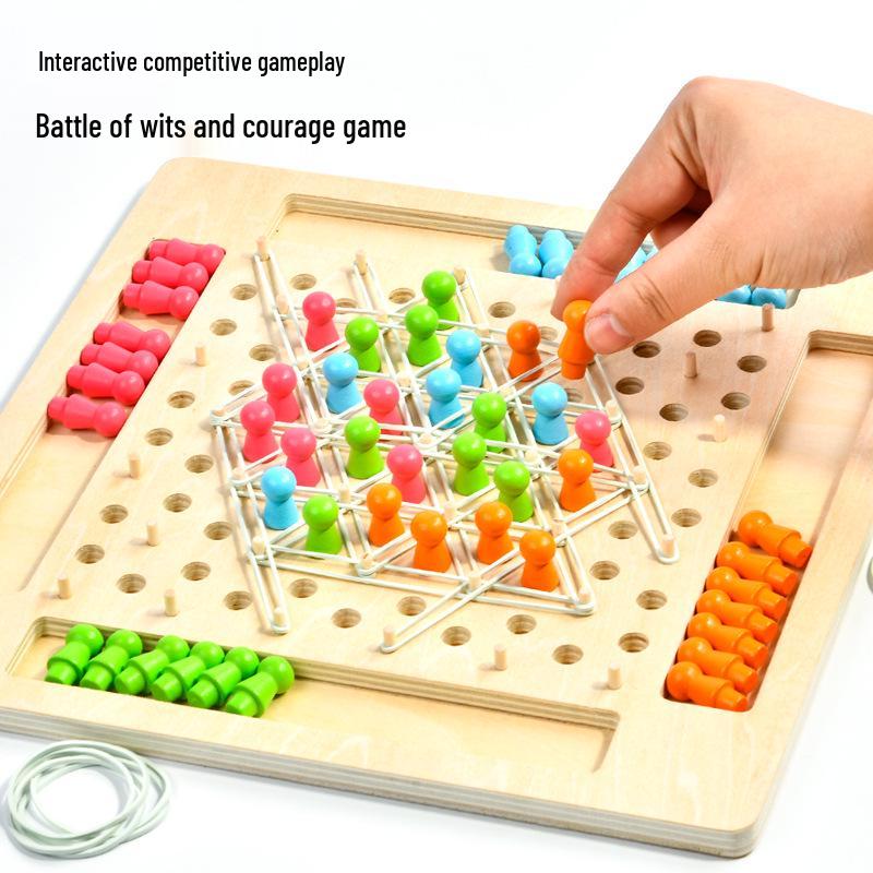 Children s Triangle Chess Educational Game Toy Set for Parent-Child Interaction and Kindergarten Teaching
Children s Triangle Chess Educational Game Toy Set for Parent-Child Interaction and Kindergarten Teaching