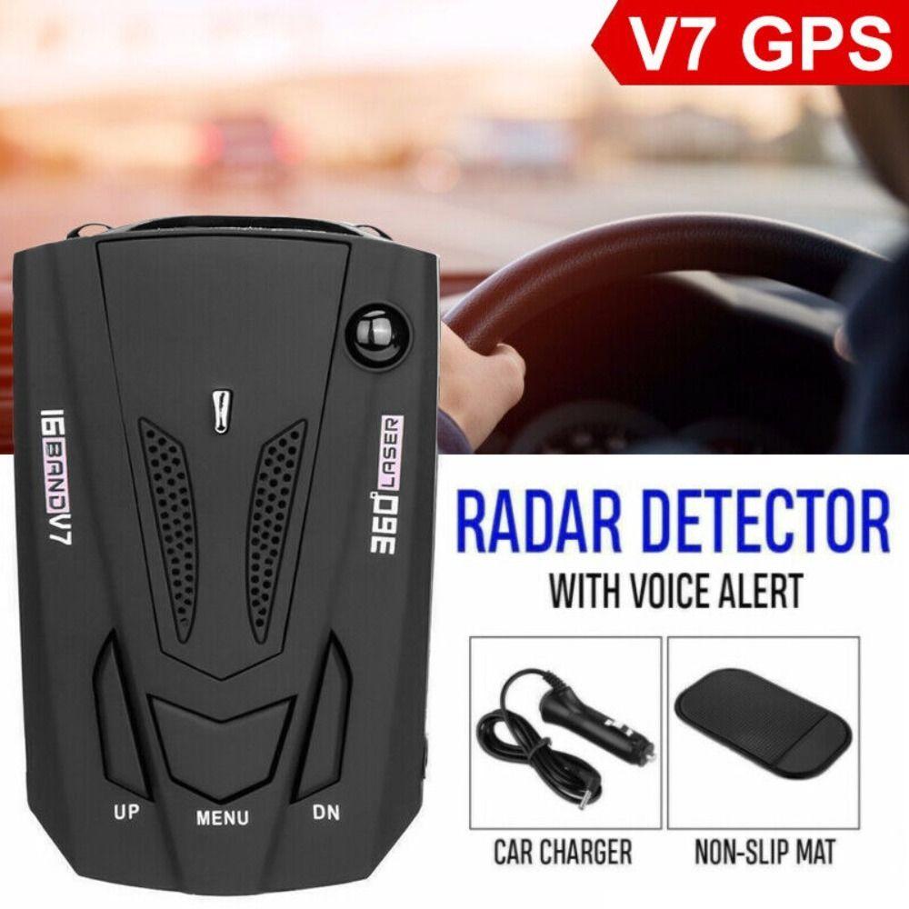 V7 электронный анти-GPS детектор для собак, радар-детектор скорости, автоматическая сигнализация скорости, автомобильный радар-детектор 
V7 электронный анти-GPS детектор для собак, радар-детектор скорости, автоматическая сигнализация скорости, автомобильный радар-детектор