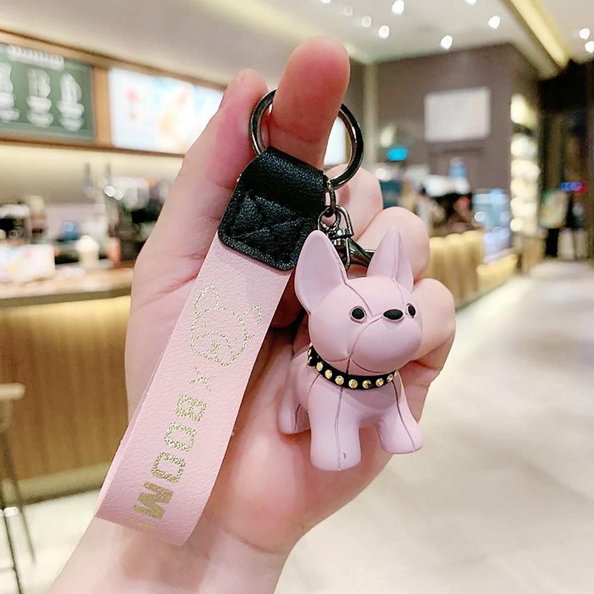 Fashion Punk French Bulldog Keychain Pu Leather Dog Keychains For Women Bag Pendant Jewelry Trinket Men S Car Key Ring Key Chain
Fashion Punk French Bulldog Keychain Pu Leather Dog Keychains For Women Bag Pendant Jewelry Trinket Men S Car Key Ring Key Chain