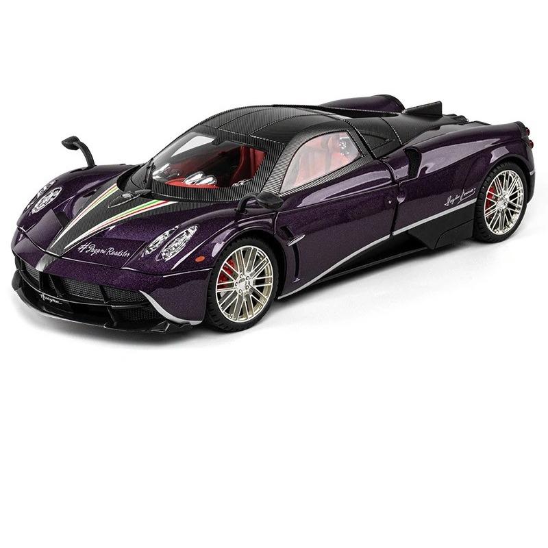 1/18 Pagani Huayra Dinastia Alloy Sports Car Model Diecasts Metal SuperCar Racing Car Model Sound and Light Childrens Toys Gift фиолетовый
1/18 Pagani Huayra Dinastia Alloy Sports Car Model Diecasts Metal SuperCar Racing Car Model Sound and Light Childrens Toys Gift фиолетовый