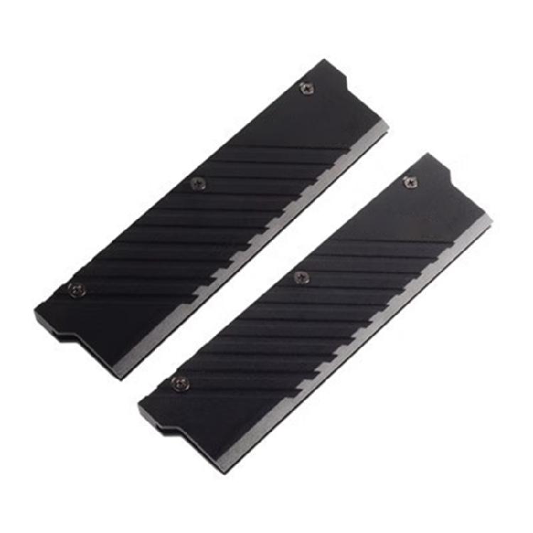 Universal 134x34x8mm Aluminum Memory Heat Dissipation Vest Heat Sink Thermal Pad for DDR5 Desktop Accessories чорний
Universal 134x34x8mm Aluminum Memory Heat Dissipation Vest Heat Sink Thermal Pad for DDR5 Desktop Accessories чорний