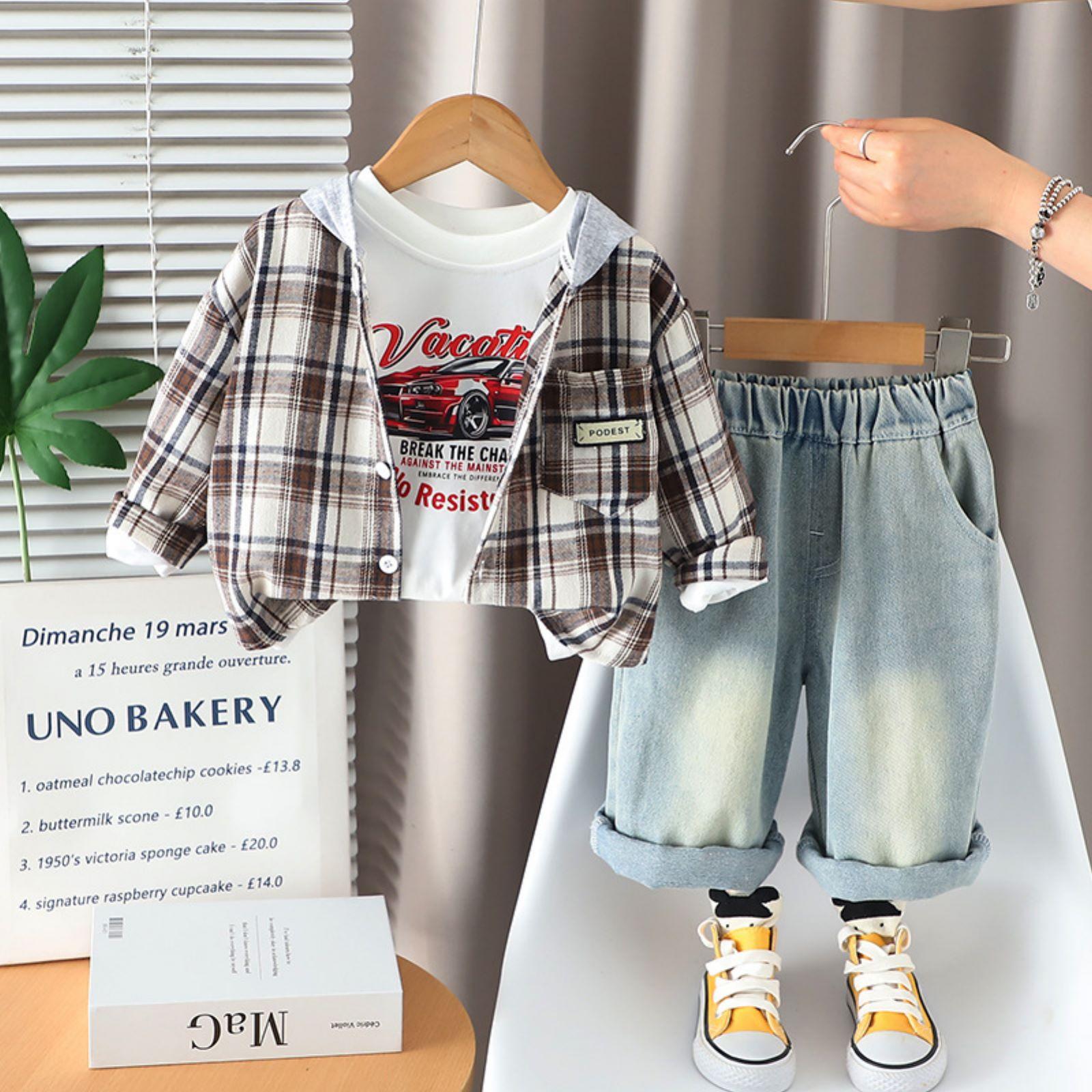 Kids Casual Long-Sleeve Set, Comfortable Daily Wear Outfits 90
Kids Casual Long-Sleeve Set, Comfortable Daily Wear Outfits 90