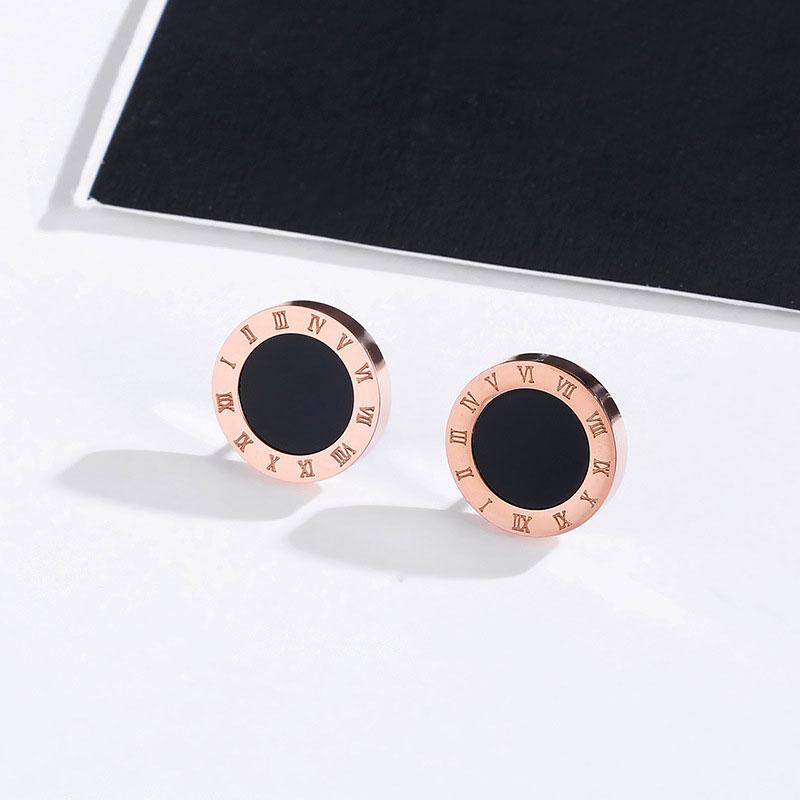 Trendy Fashion Shine AAA Zirconia Rose Gold Color 316L Stainless Steel Stud Earrings Brincos For Women Fashion Jewelry
Trendy Fashion Shine AAA Zirconia Rose Gold Color 316L Stainless Steel Stud Earrings Brincos For Women Fashion Jewelry